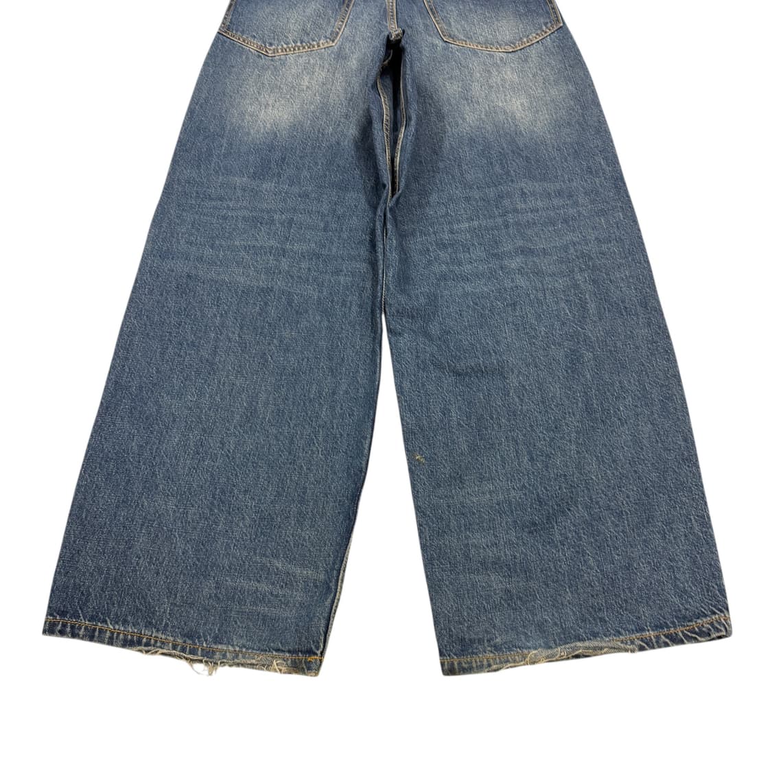 세터 와이드 워시드 커브드 데님 팬츠 바지 S 상품이미지7