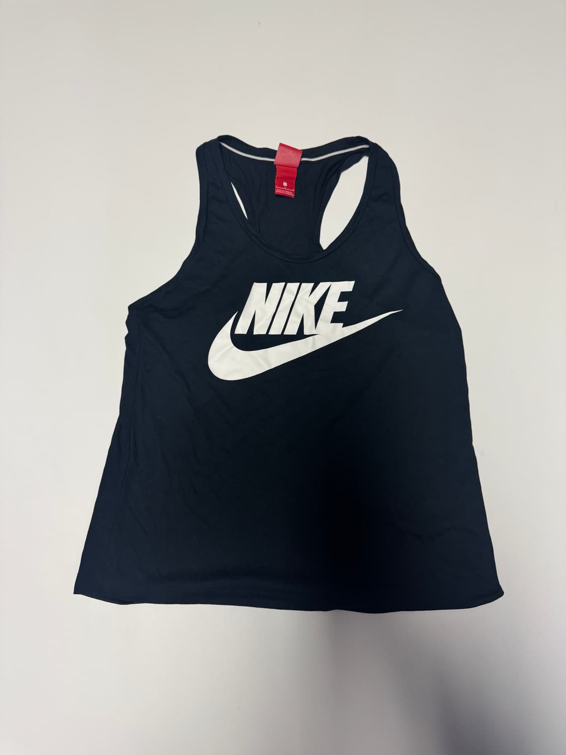 나이키 빅 로고 트레이닝 민소매 티셔츠 M 블랙 상품이미지1