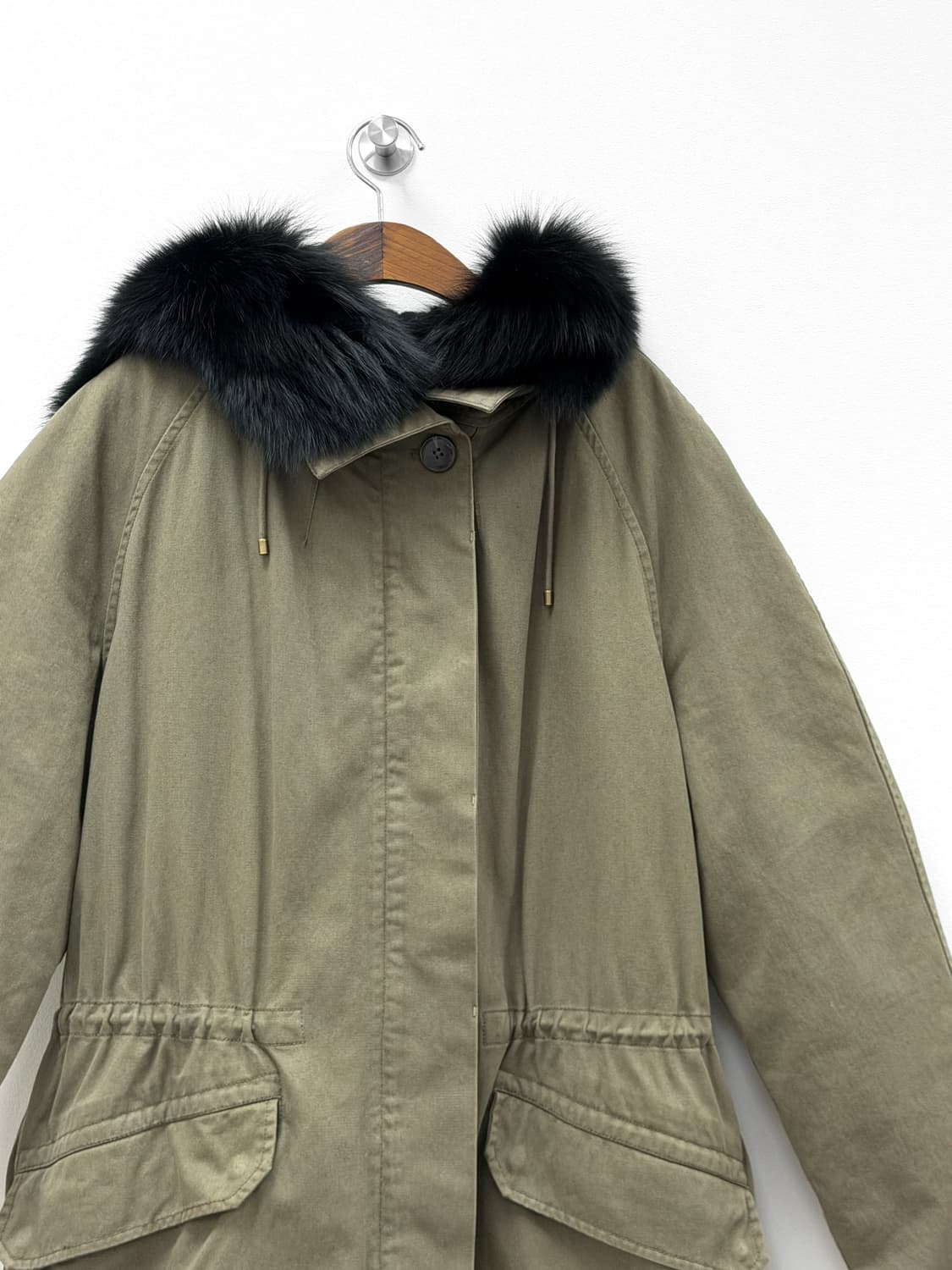 이브살로몬 아미 리버시블 렉스 퍼 패딩 코트 상품이미지4