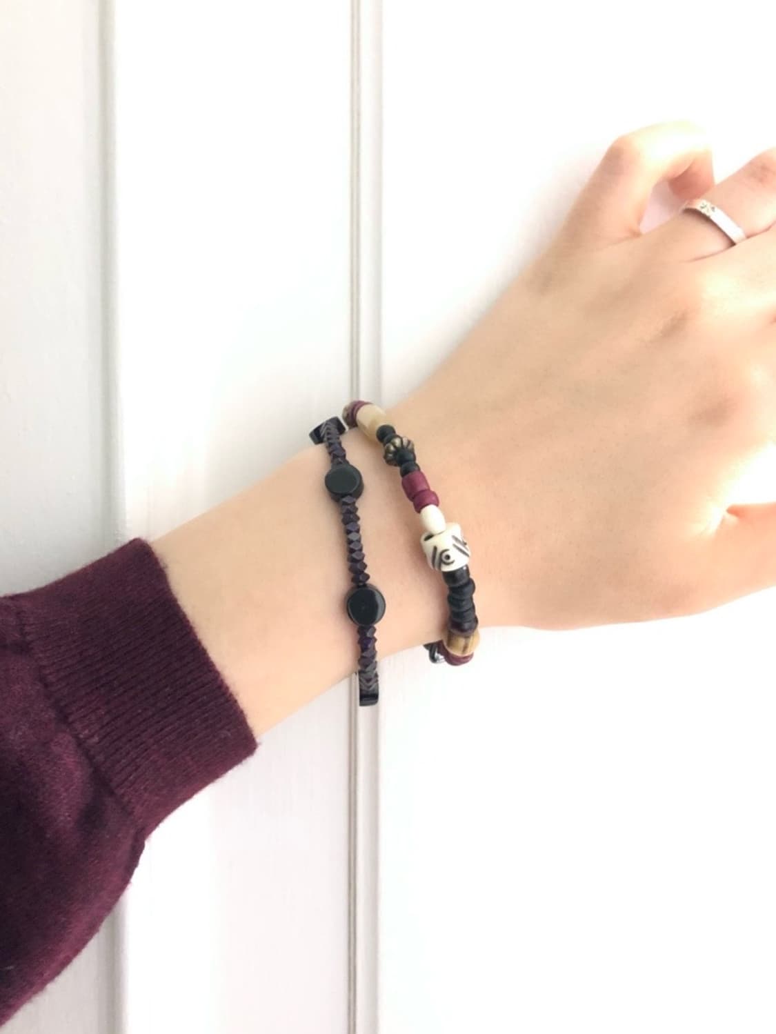 [휘마쿠마] 홍단안 남녀공용 팔찌 상품이미지2