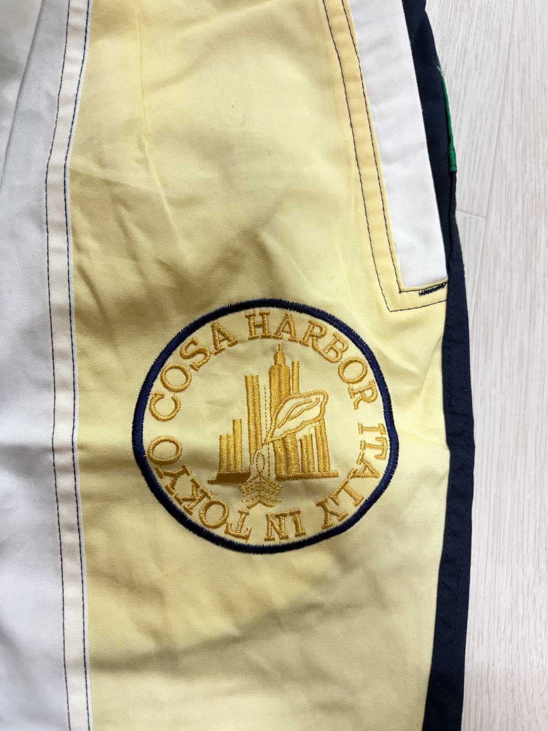 일본 빈티지 컬러 반바지 코튼팬츠 상품이미지2