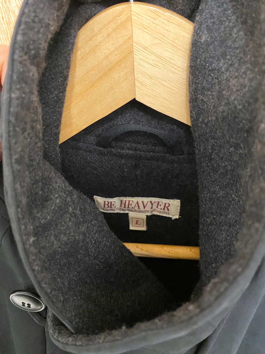 HEHEAVYER shawl collar coat 비헤비어 숄카라 코트 상품이미지5