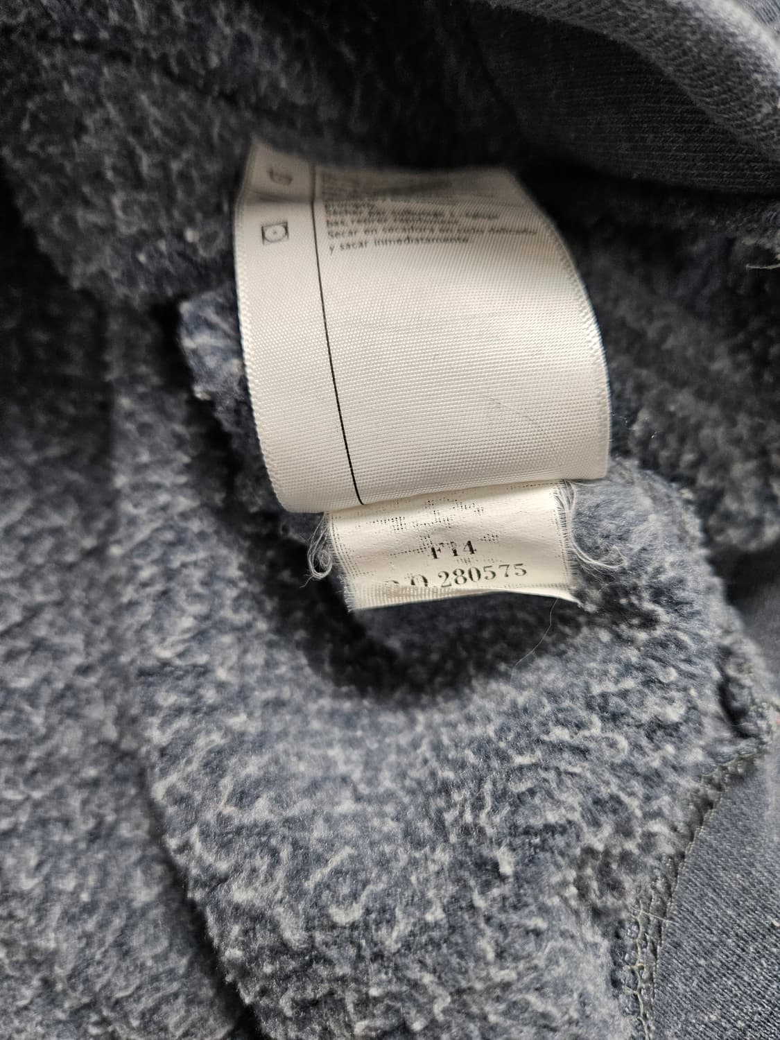 칼하트 기모 후드 집업 그레이 상품이미지7