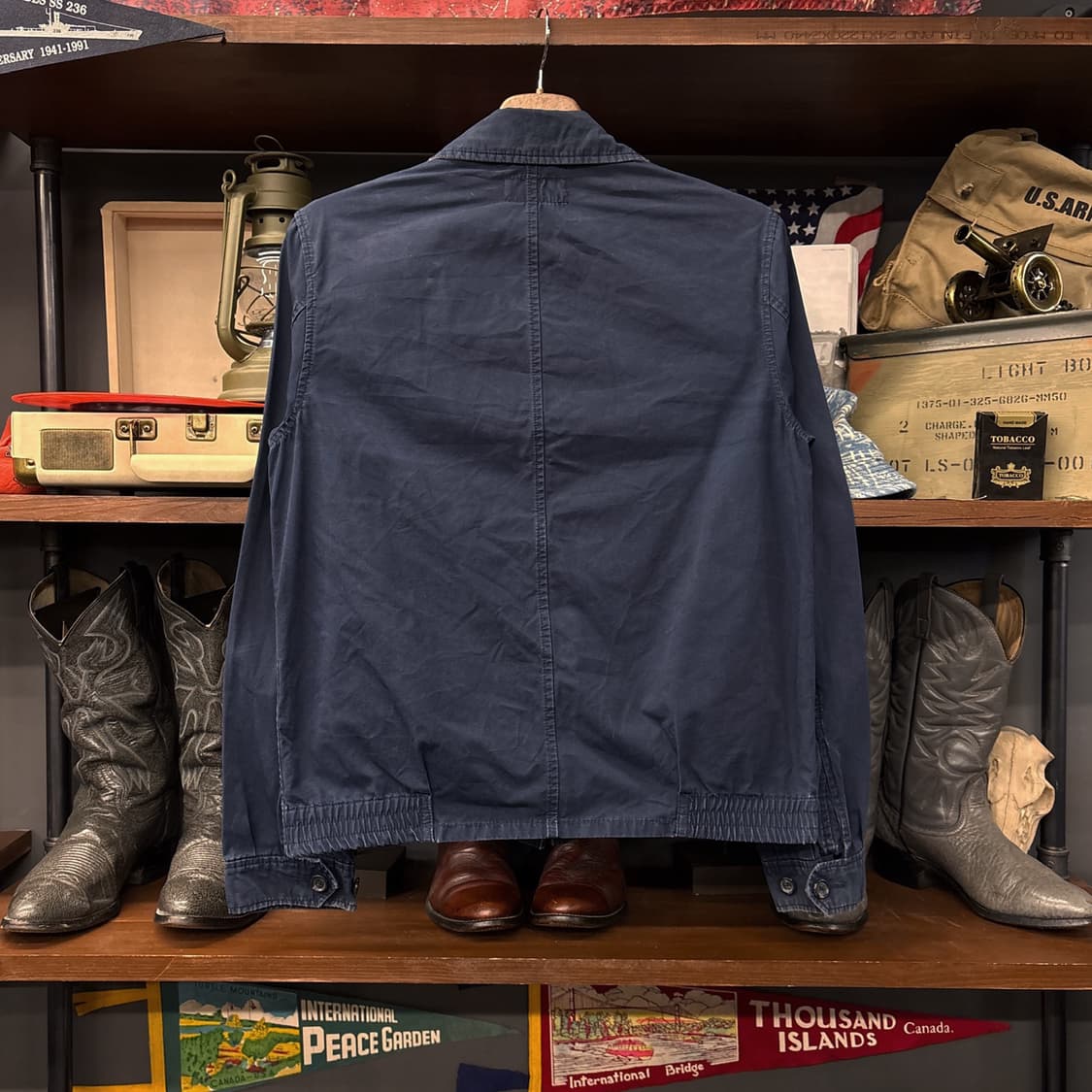 90s 폴로 랄프로렌 클래식 코튼트윌 스윙자켓 빈티지워싱 N831 상품이미지2