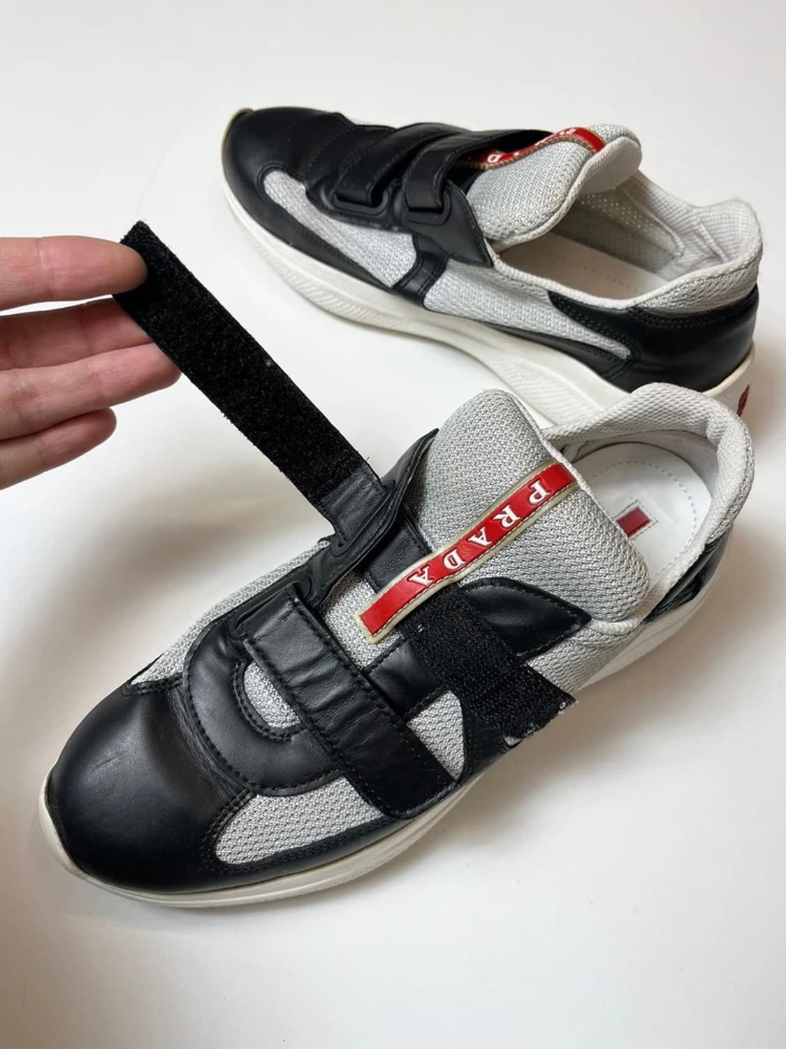 프라다 스포츠 00's 아메리칸컵 벨크로 스니커즈 Q1308 상품이미지7
