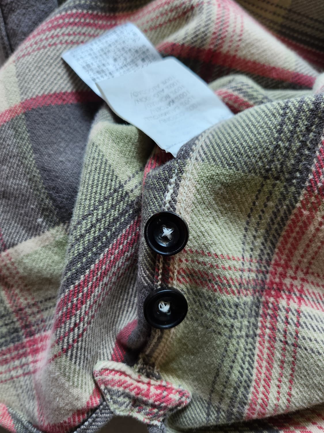 RRL check flannel shirt 상품이미지4