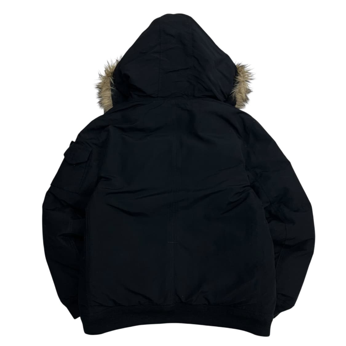 폴로 랄프로렌 블랙 울프죠 후드 패딩 XL 상품이미지4