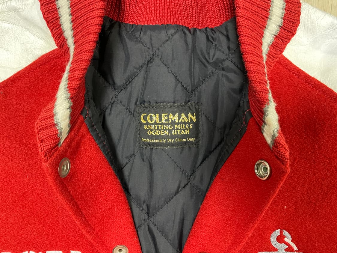 100~105) 콜맨 니팅밀즈 미군 울&레더 바시티(RRL&LVC&폴로) 상품이미지5