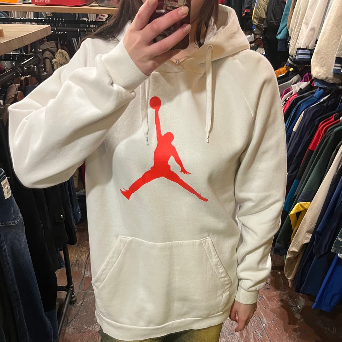 [HI] 조던 후드티 화이트 상품이미지2