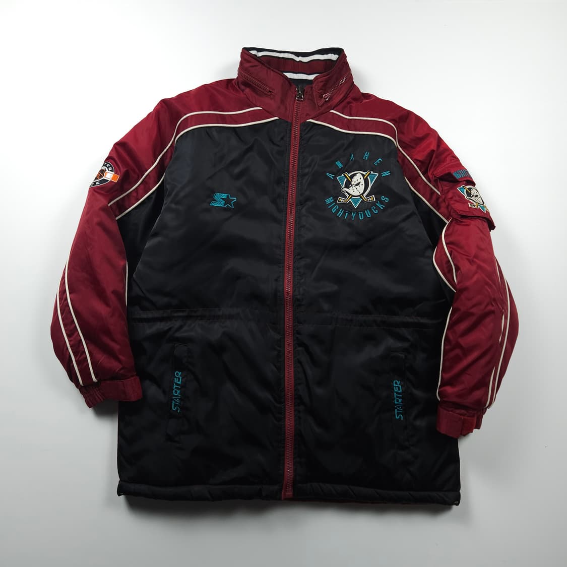 스타터 NHL 애너하임 덕스 빅로고 아이스하키 점퍼 (XL) 상품이미지1