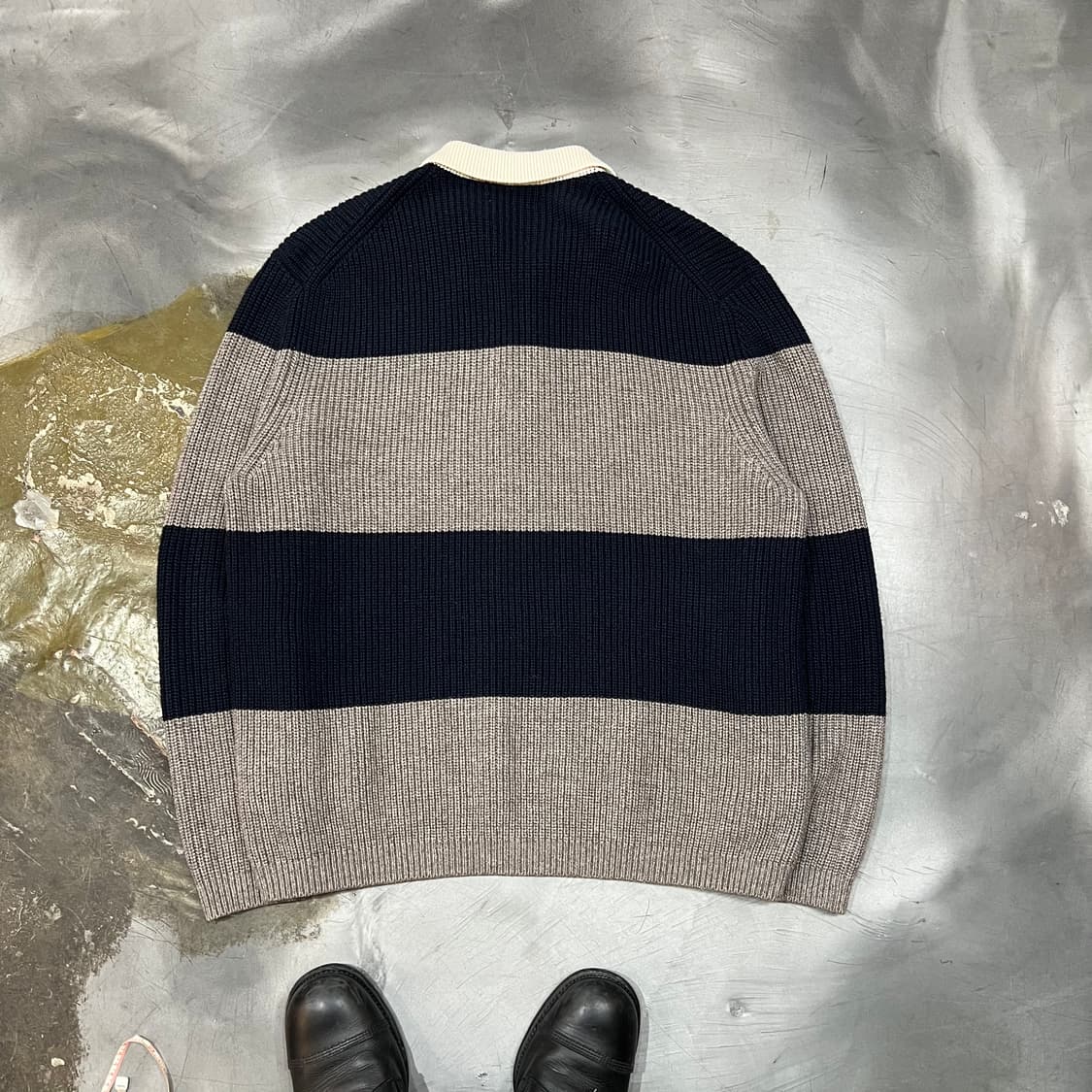  코스 스트라이프 카라 니트 y14380 상품이미지2