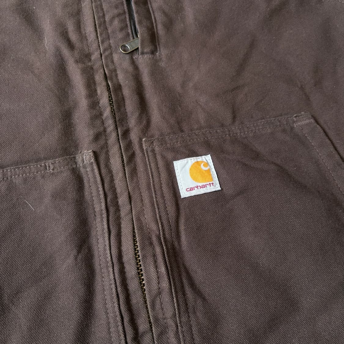 칼하트 빅사이즈 덕 캔버스 조끼  상품이미지6