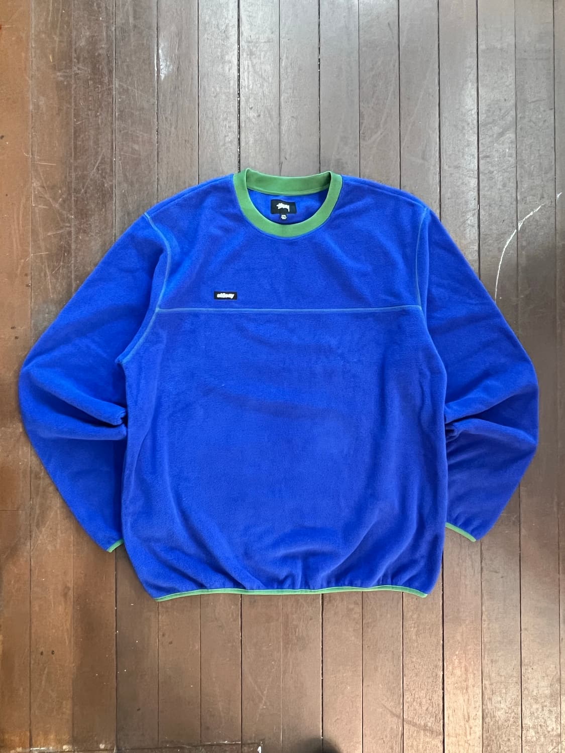 스투시 크루넥 후리스 상품이미지1