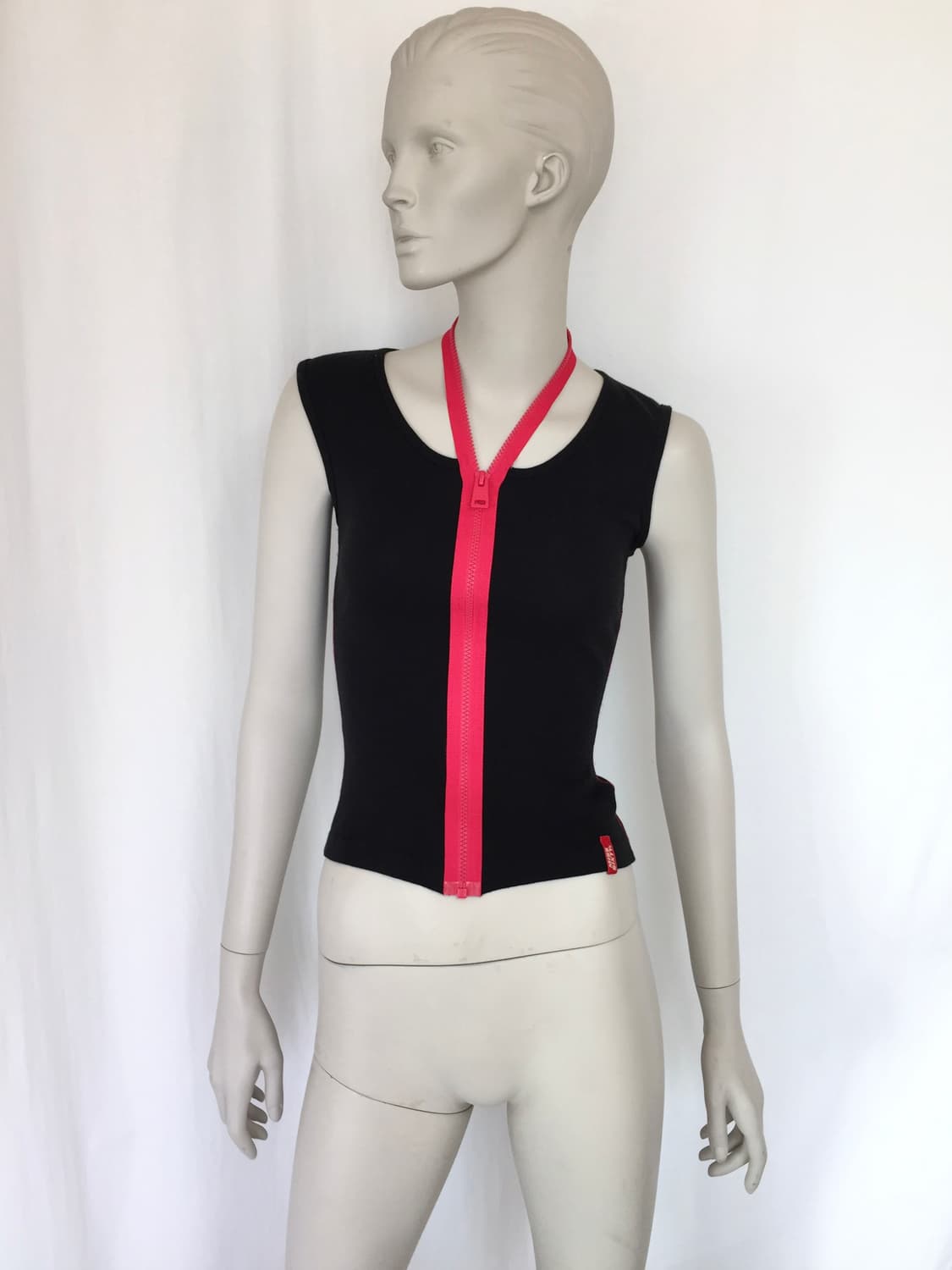 Miss-sixty Italy zipper halter Top 상품이미지4