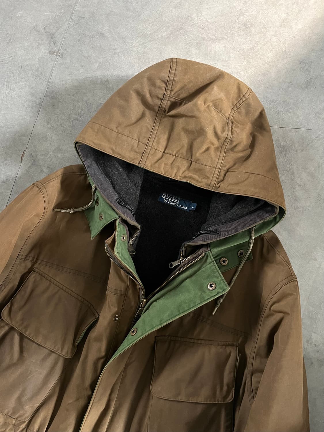 Polo 폴로 랄프로렌 3way 필드 왁스 헌팅 자켓 상품이미지2