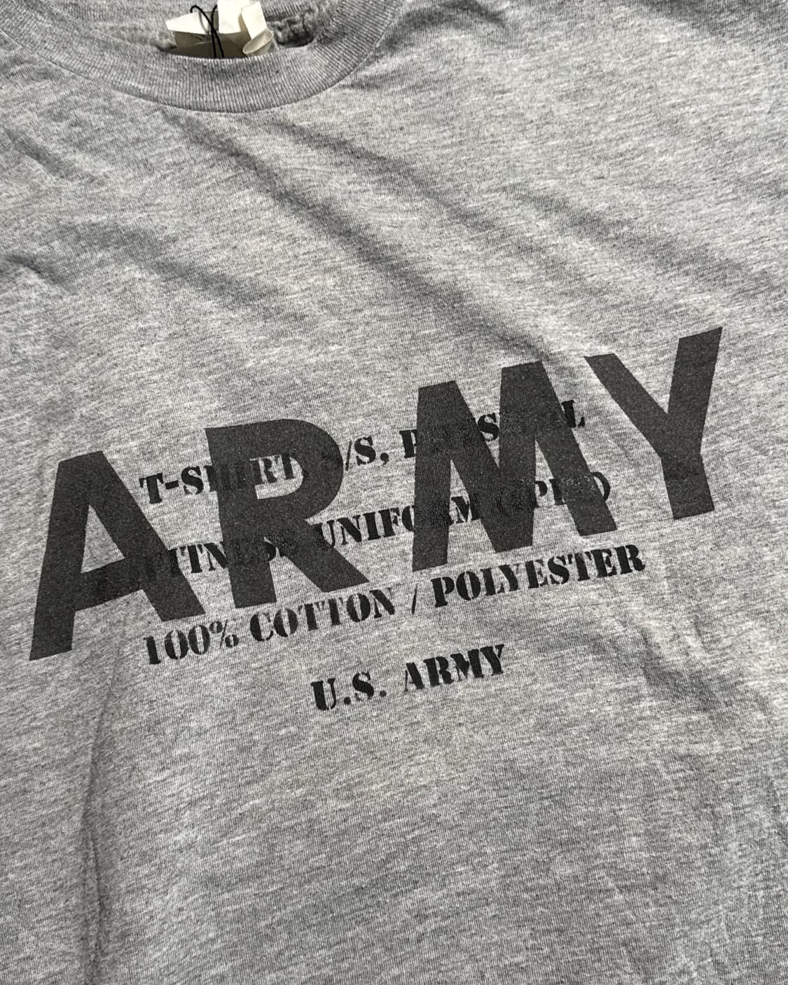 00's U.S Army 'Spec.' 스텐실 IPFU 티셔츠 L 상품이미지3