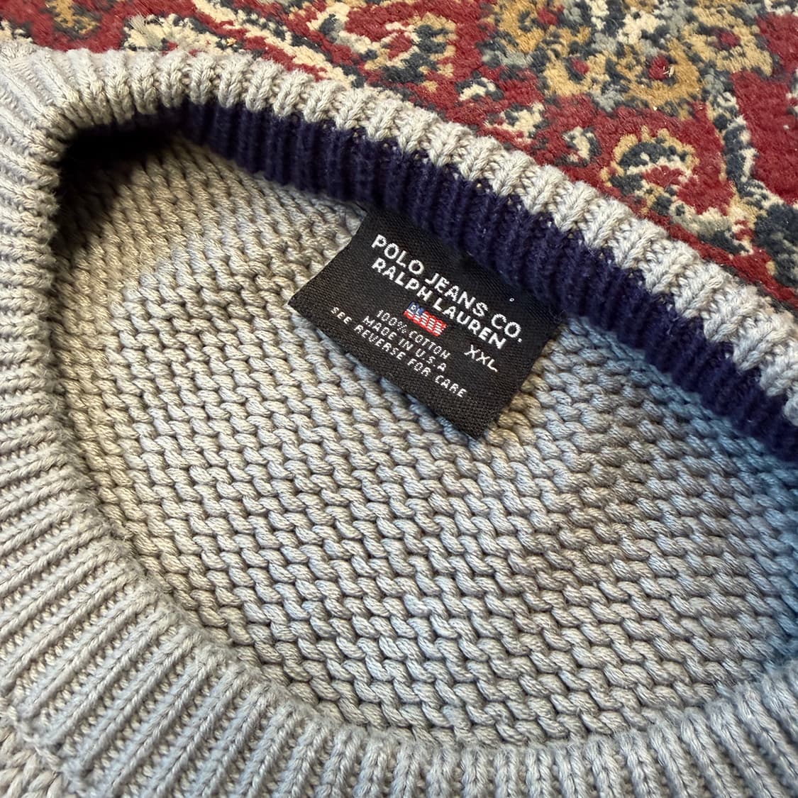 90s 폴로 진스 성조기 니트 [ 105 ] 상품이미지5