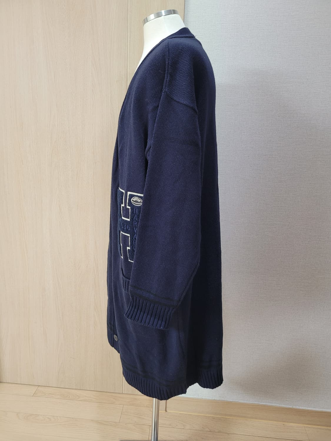 TMRW 남자 니트 롱 가디건 120 네이비 상품이미지5