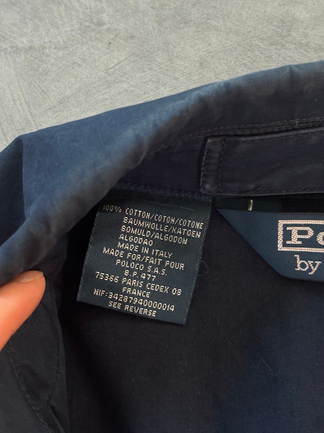 Polo 폴로 랄프로렌 네이비 더블 브레스트 피코트  상품이미지4