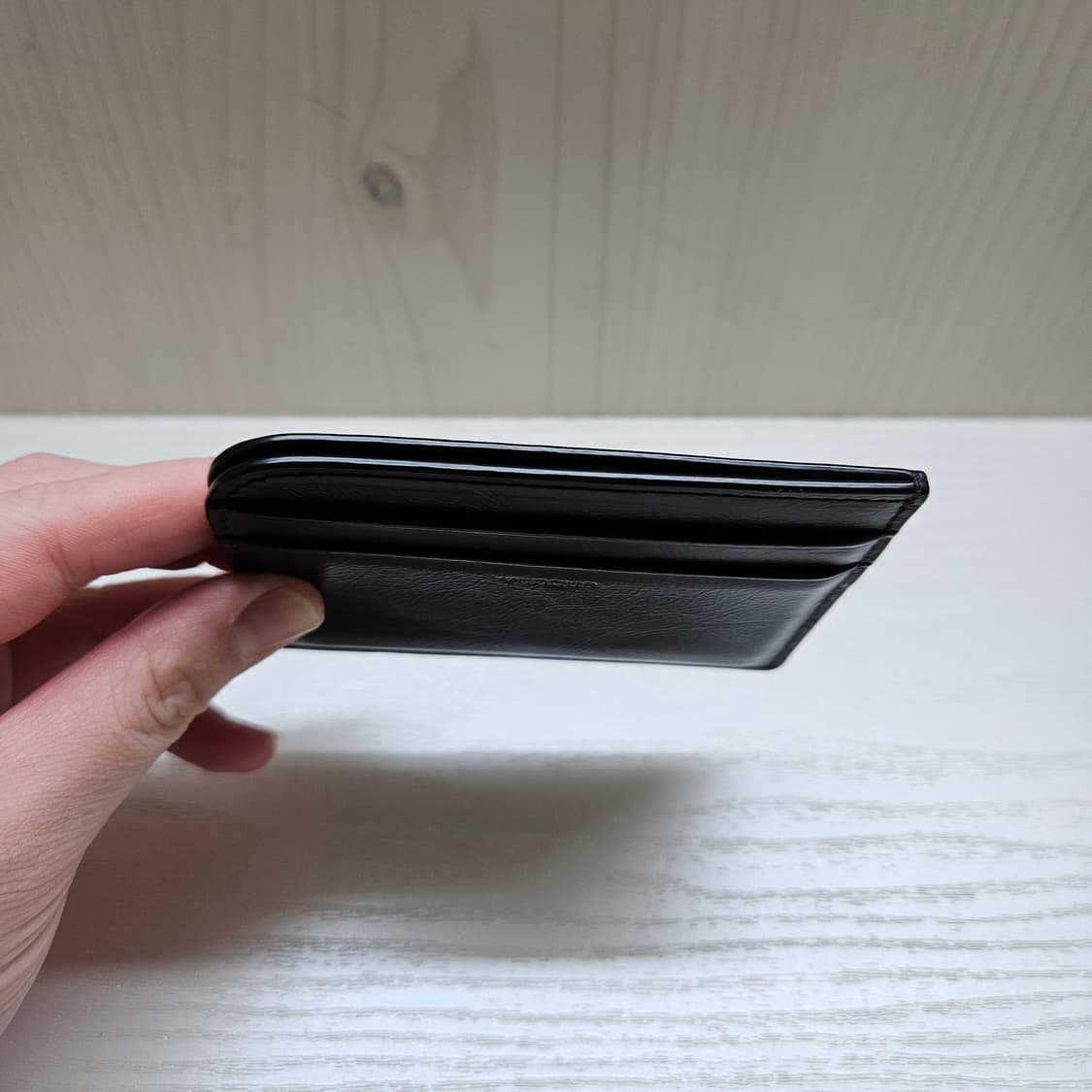 분크 카드홀더 카드지갑 블랙 상품이미지7