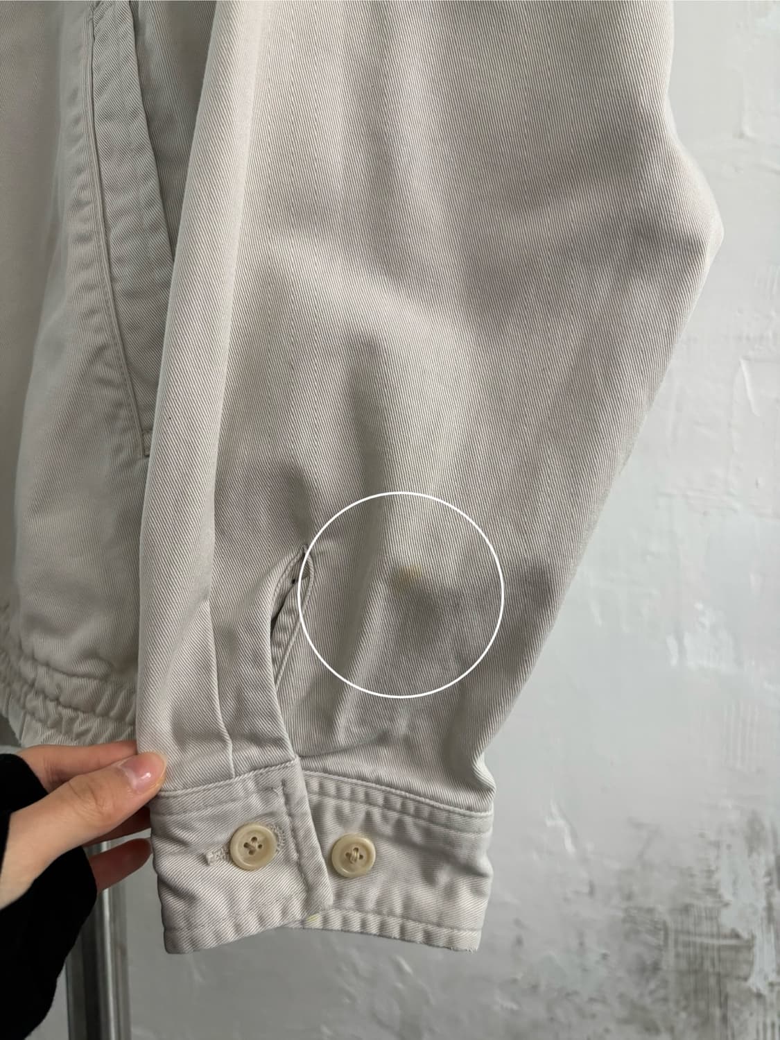 Polo 폴로 랄프로렌 라이트베이지 코튼 헤링턴 자켓 상품이미지7