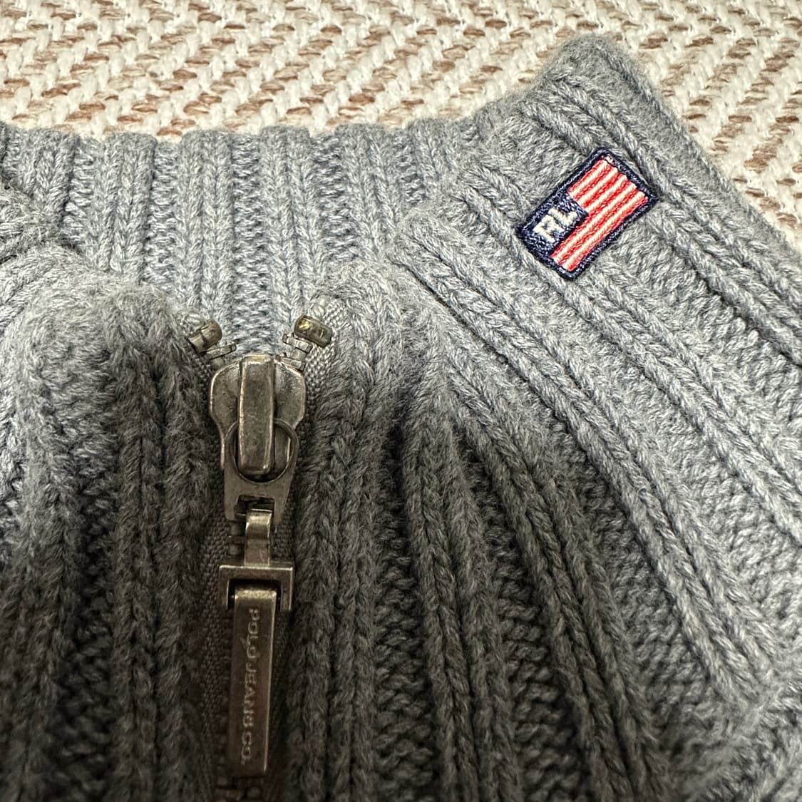 POLO RALPH LAUREN jeans knit zipup 상품이미지3