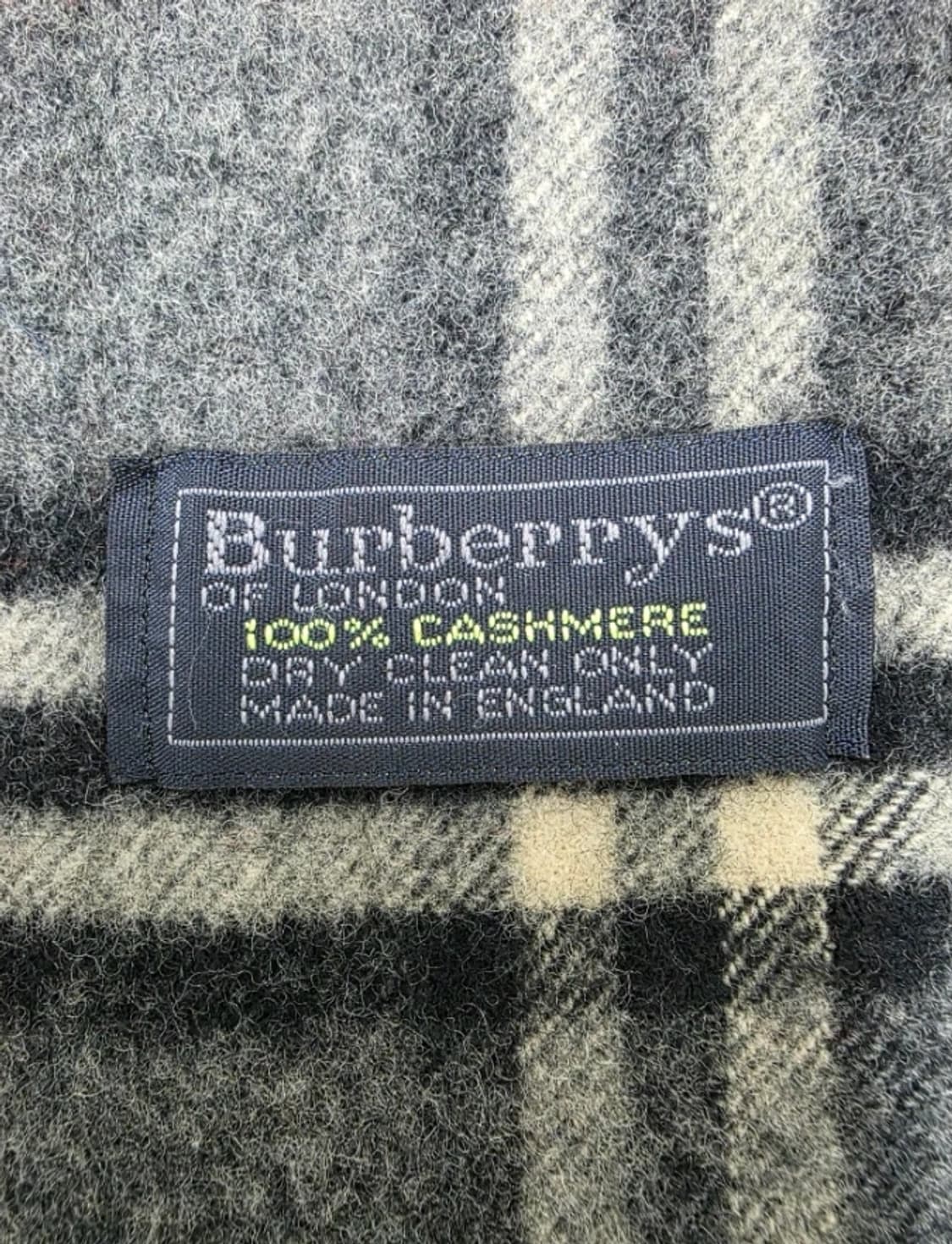 버버리 캐시미어 머플러 그레이 상품이미지7