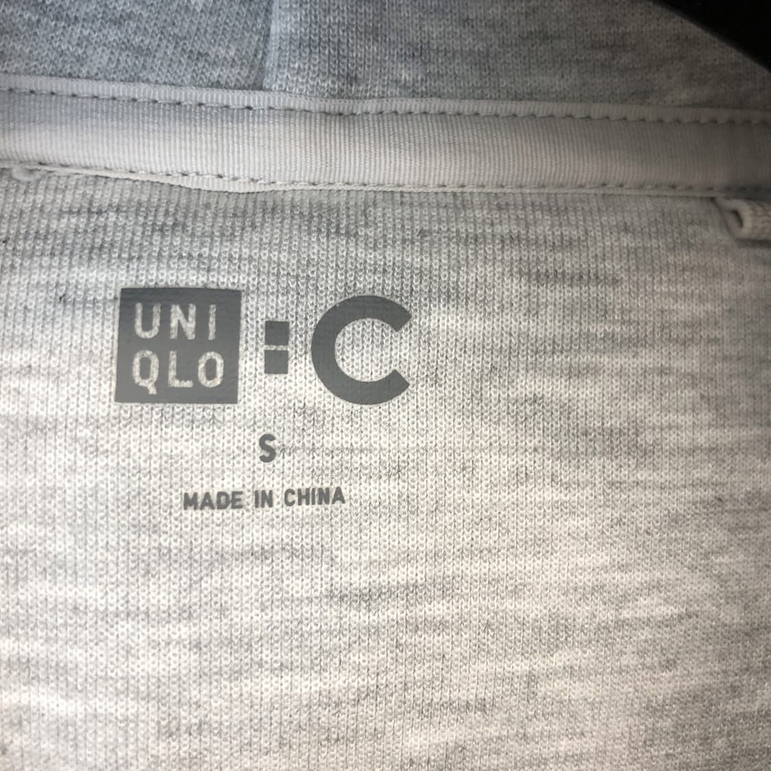 유니클로C 스웨트 오버후드 S 상품이미지5