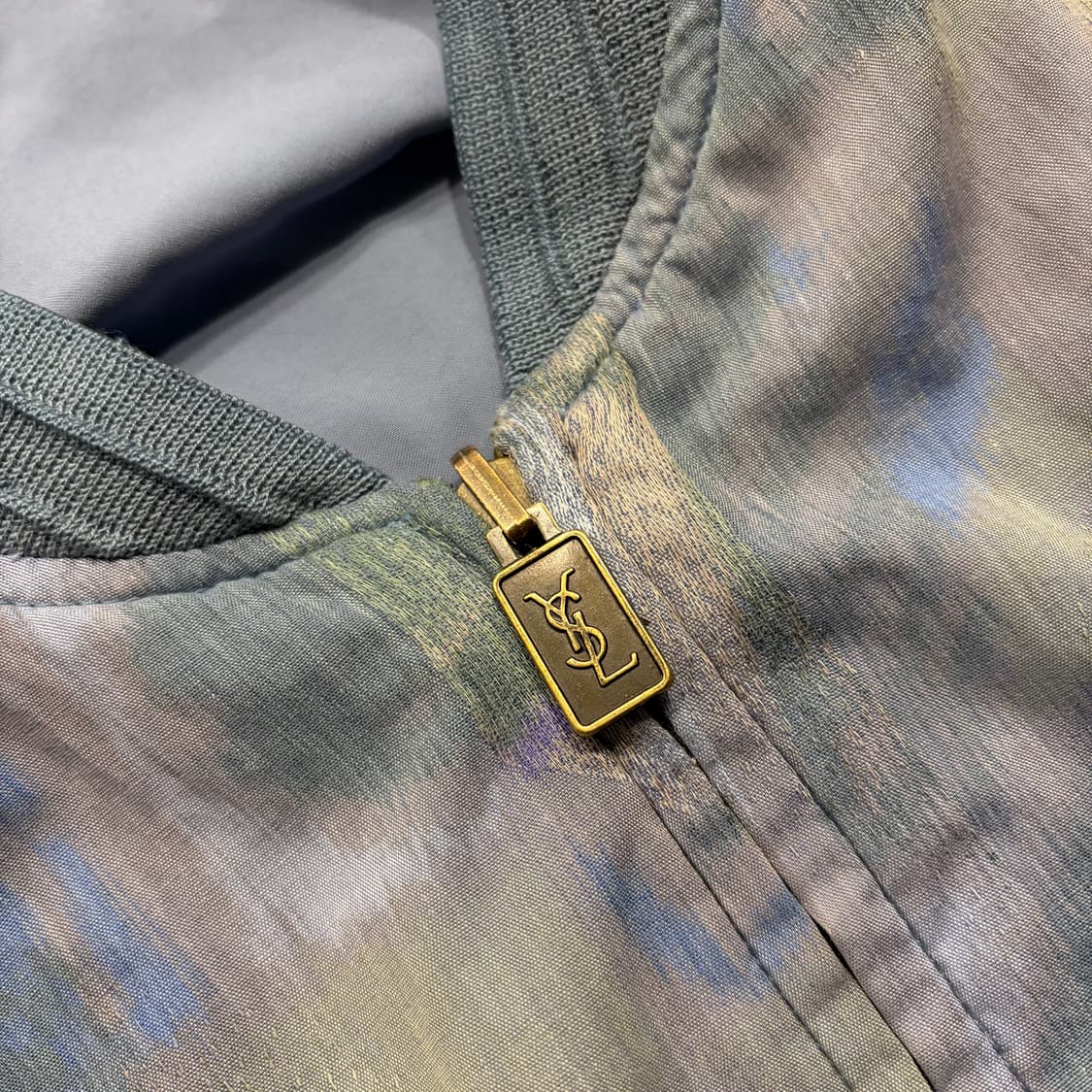 [95] YSL 입생로랑 뿌르 옴므 리버시블 패턴 봄버 자켓 D56 상품이미지4