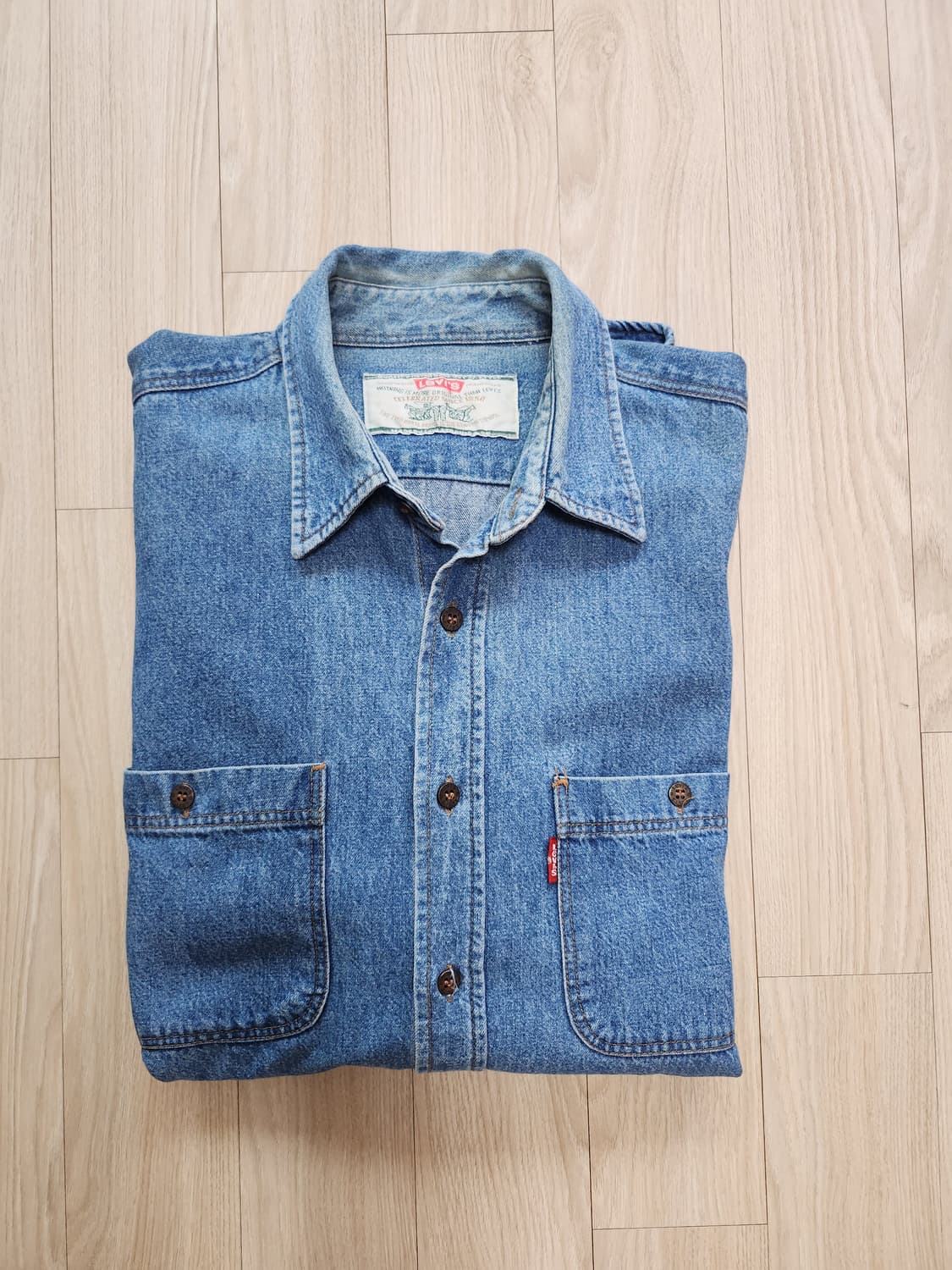 리바이스 데님셔츠 (XL 상품이미지4