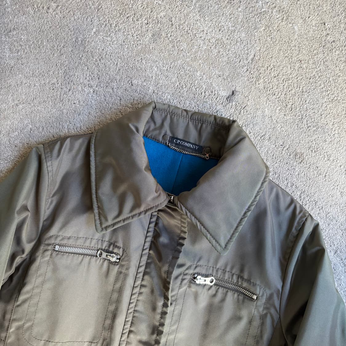 씨피컴퍼니 올리브 나일론 사파리 자켓 상품이미지5