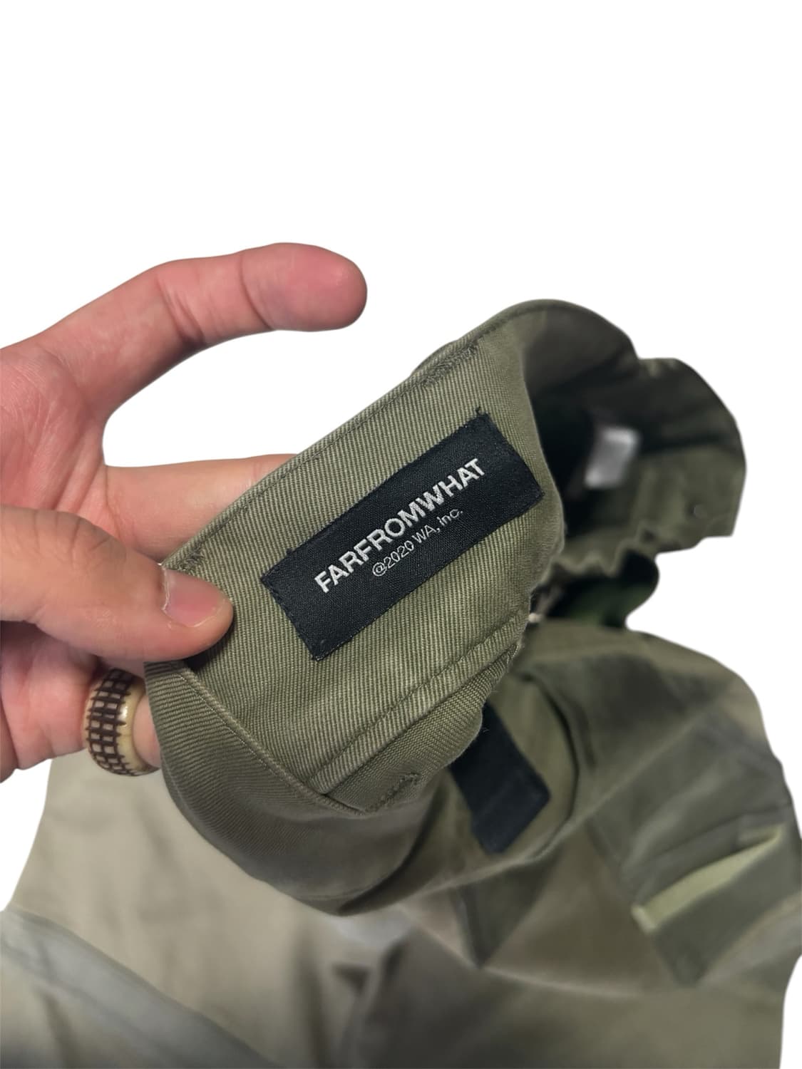 Far Archive Layerd Work Pants Olive 상품이미지7