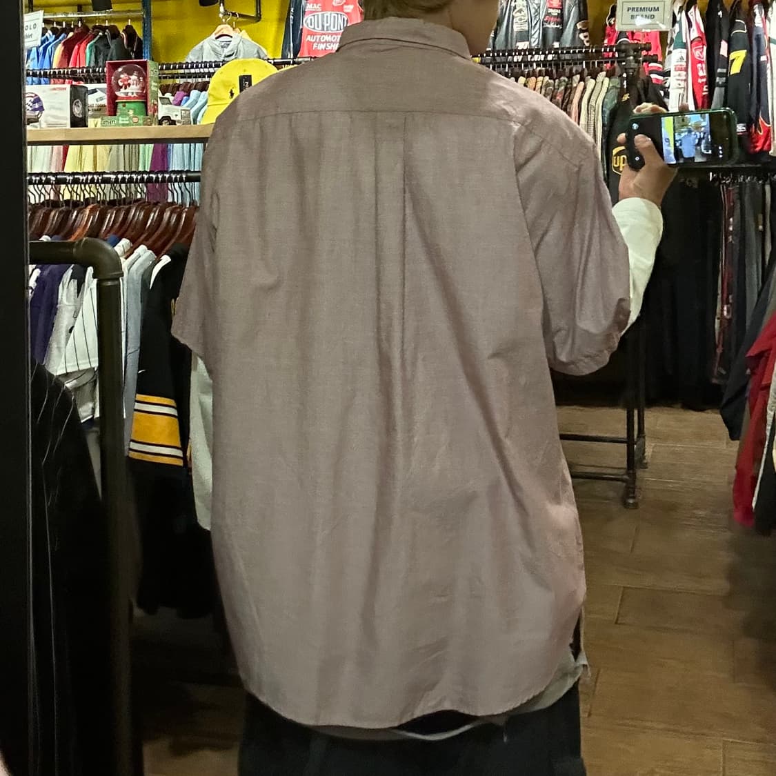 [HI] 칼하트 반팔 셔츠 핑크그레이 상품이미지5