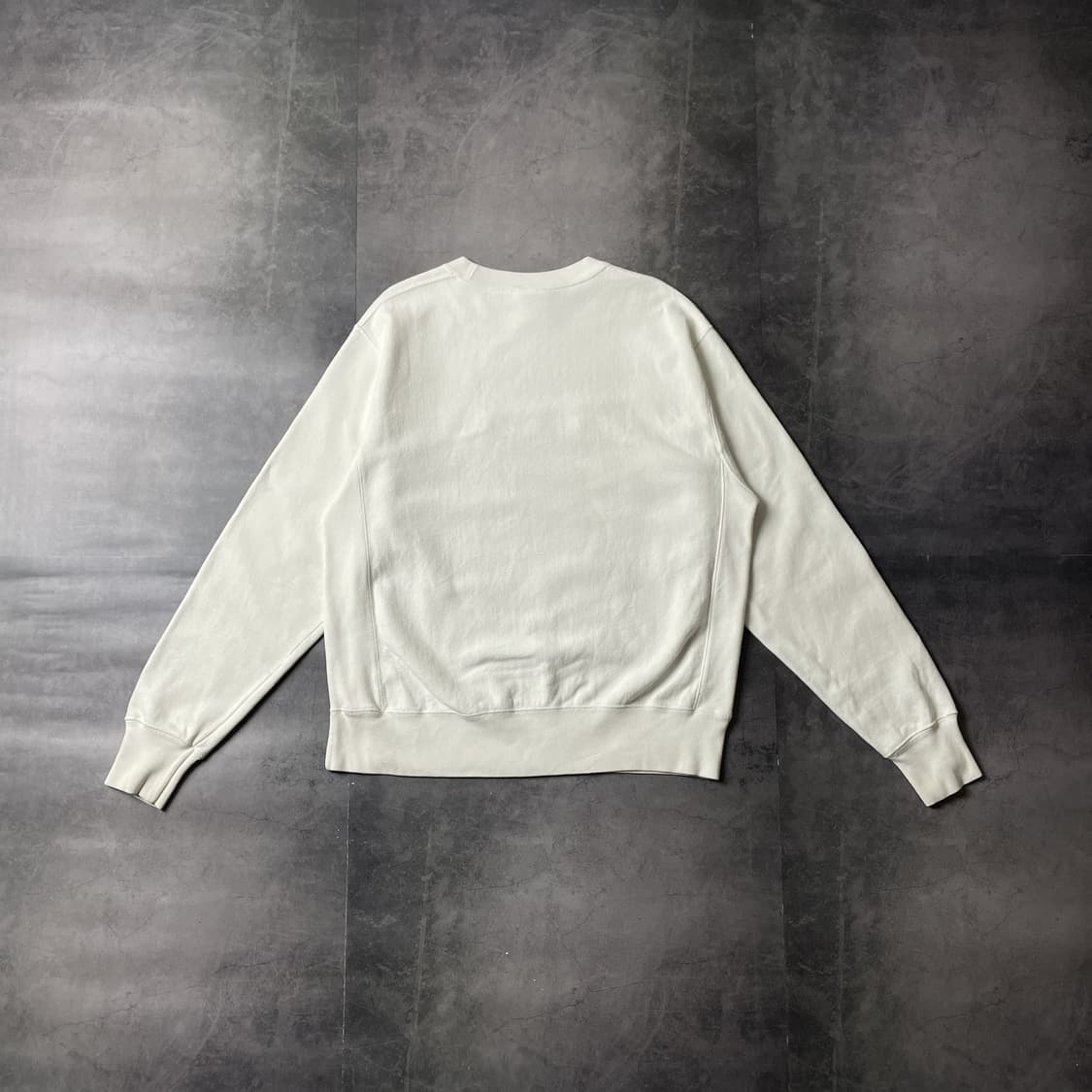 CHAMPION 챔피온 리버스위브 크림 기모 맨투맨 A00495 상품이미지6