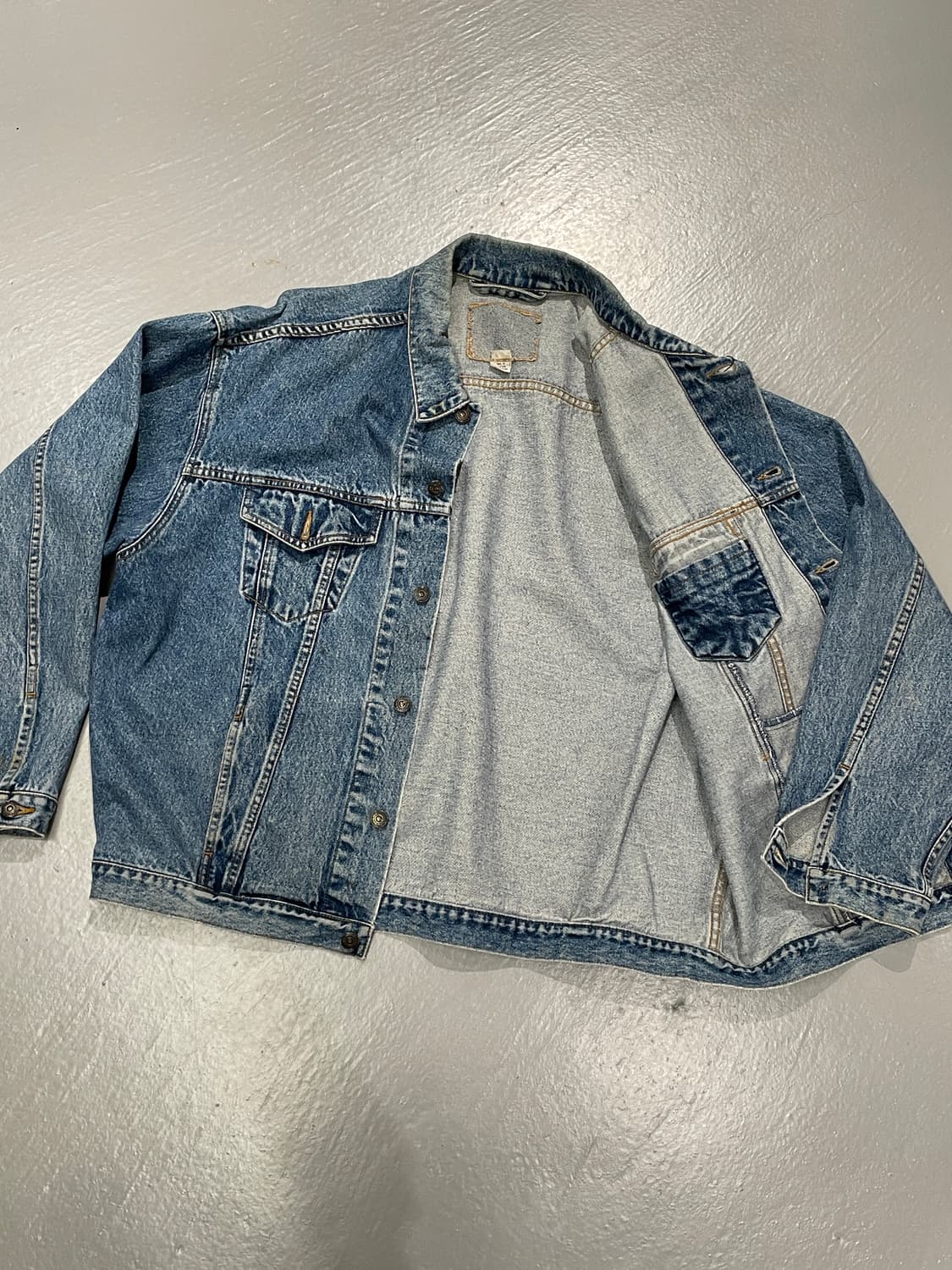 90‘s 리바이스 오랜지탭 데님 자켓   상품이미지5