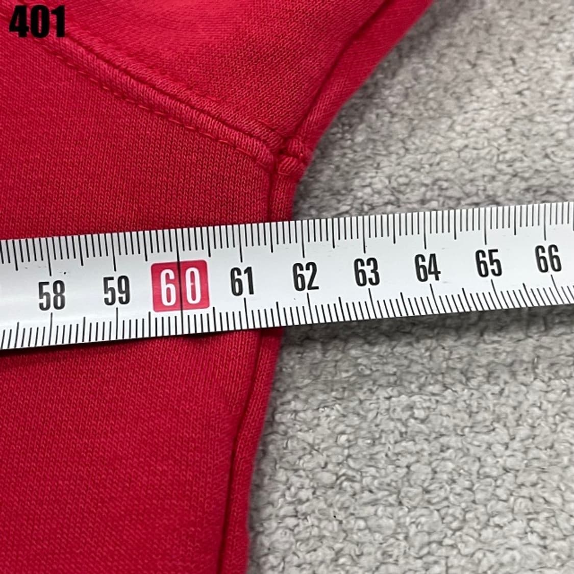 나이키 더블 스우시 레드 맨투맨 상품이미지4