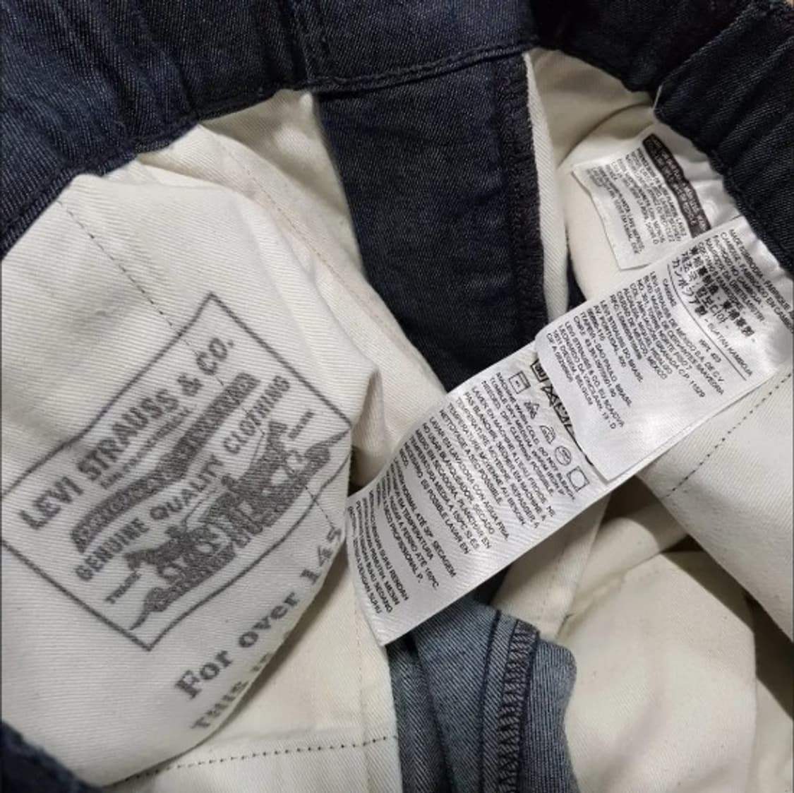 34 / 리바이스 빅E 프리미엄/ 테이퍼드 스판진/촤/2-성12 상품이미지4