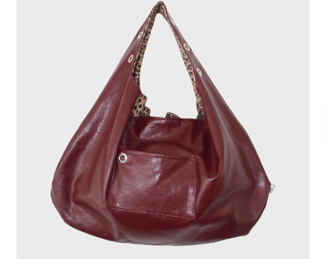 depc 뎁크 아일렛 레더백 와인 상품이미지1