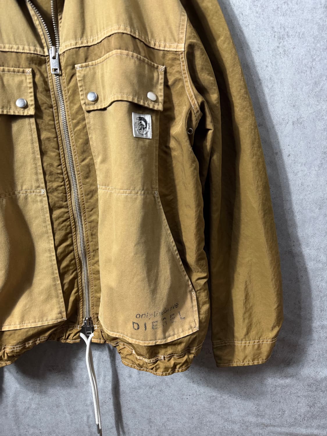 디젤 스티치 디테일 워크자켓 상품이미지4