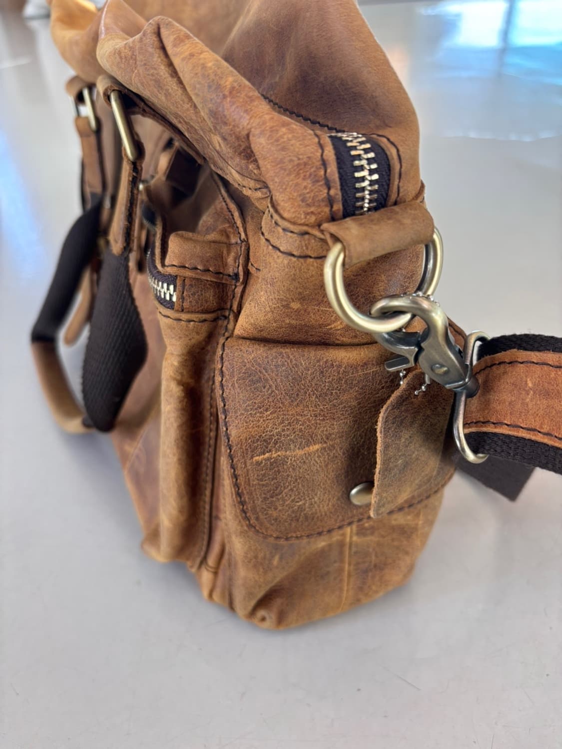 Vintage Leather Bag 상품이미지6