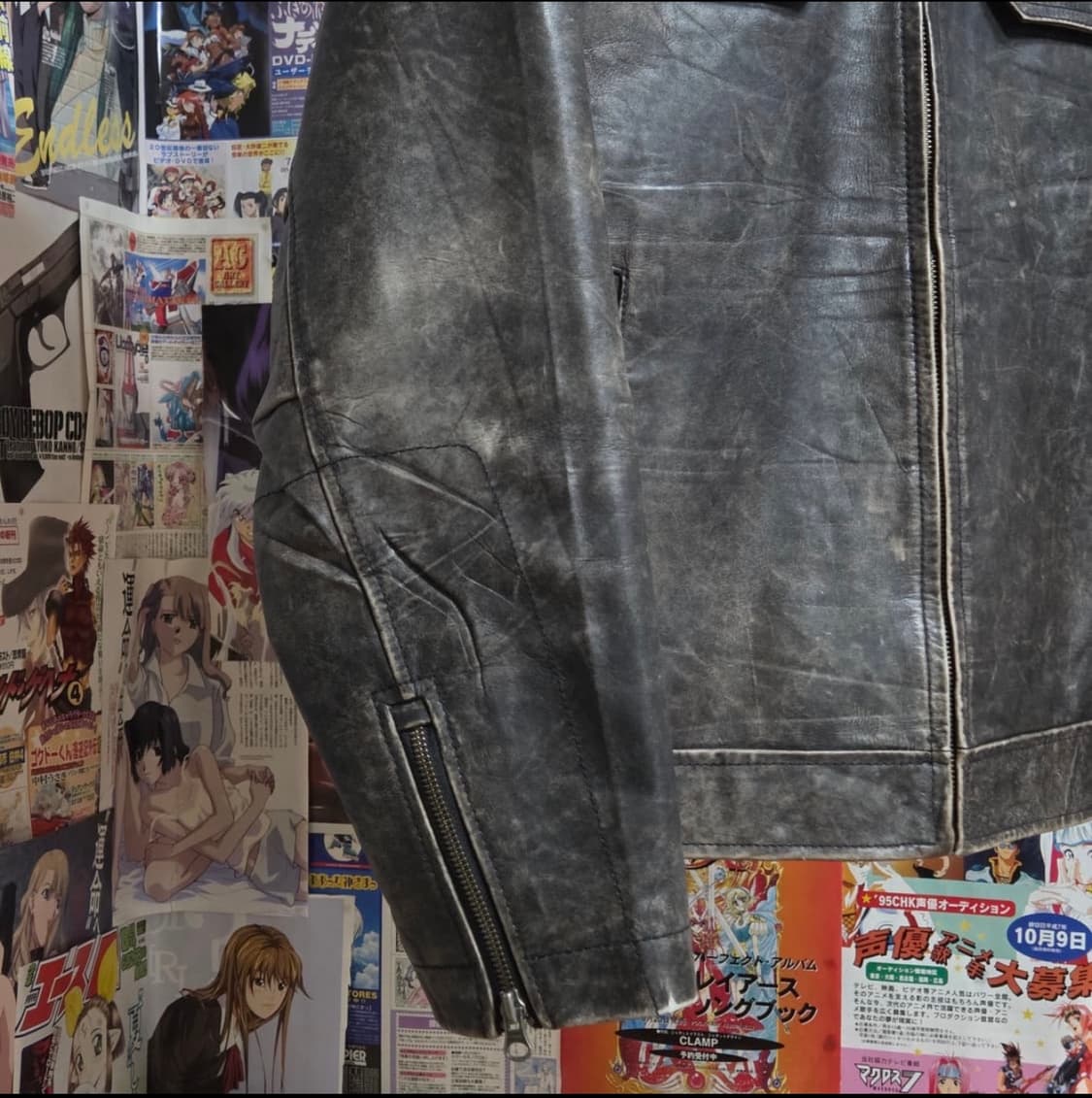 00‘s 올드갭 소가죽 자켓 상품이미지4