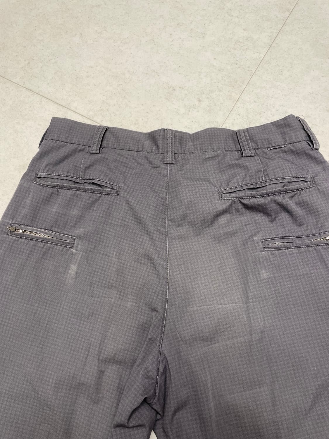 [32] 00's 빈티지 스투시 패턴 치노 팬츠 그레이 상품이미지4
