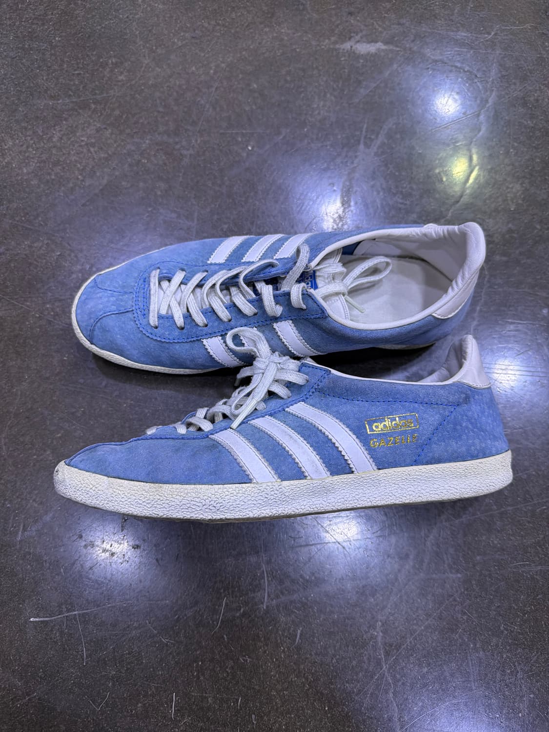 아디다스 가젤 스웨이드 스니커즈 블루스카이 235 상품이미지6