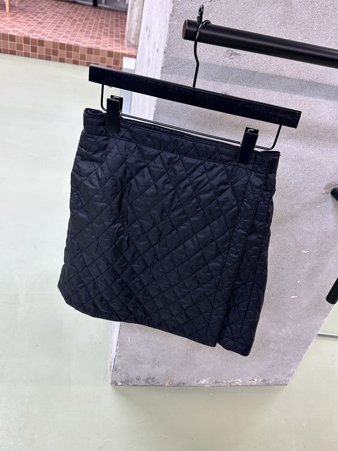 quilted wrap skirt 상품이미지1