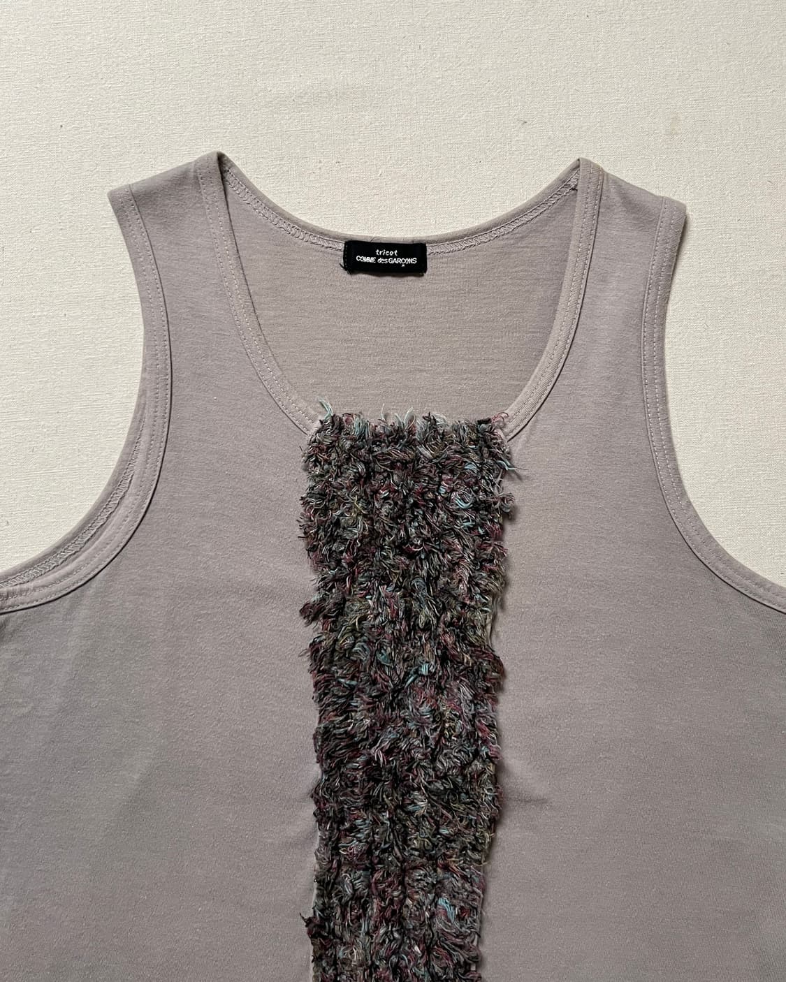 꼼데가르송 얀 패널 탱크탑 comme des garcons 슬리브리스 상품이미지3