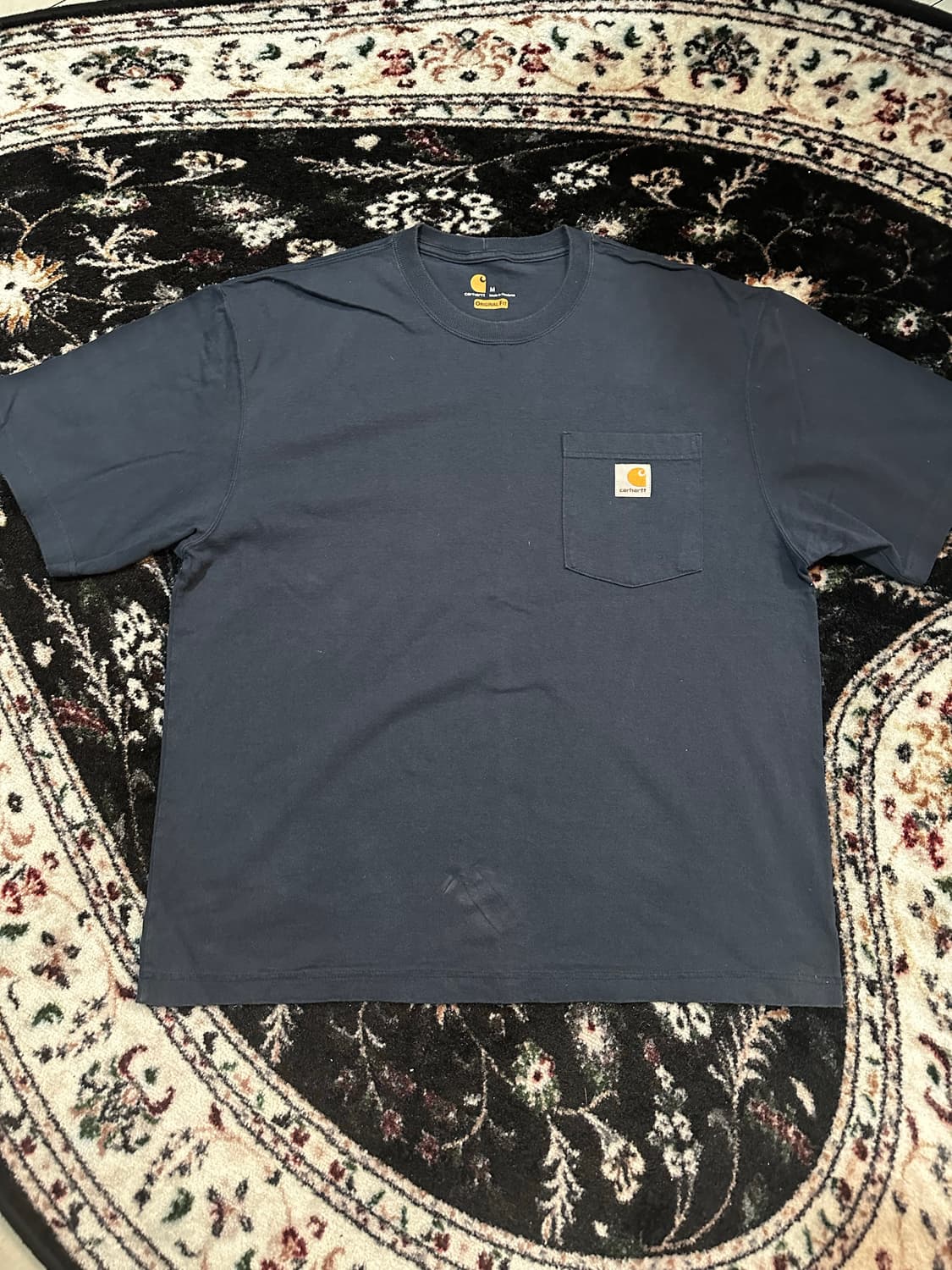 칼하트 오리지널핏 포켓 반팔 티셔츠 상품이미지1