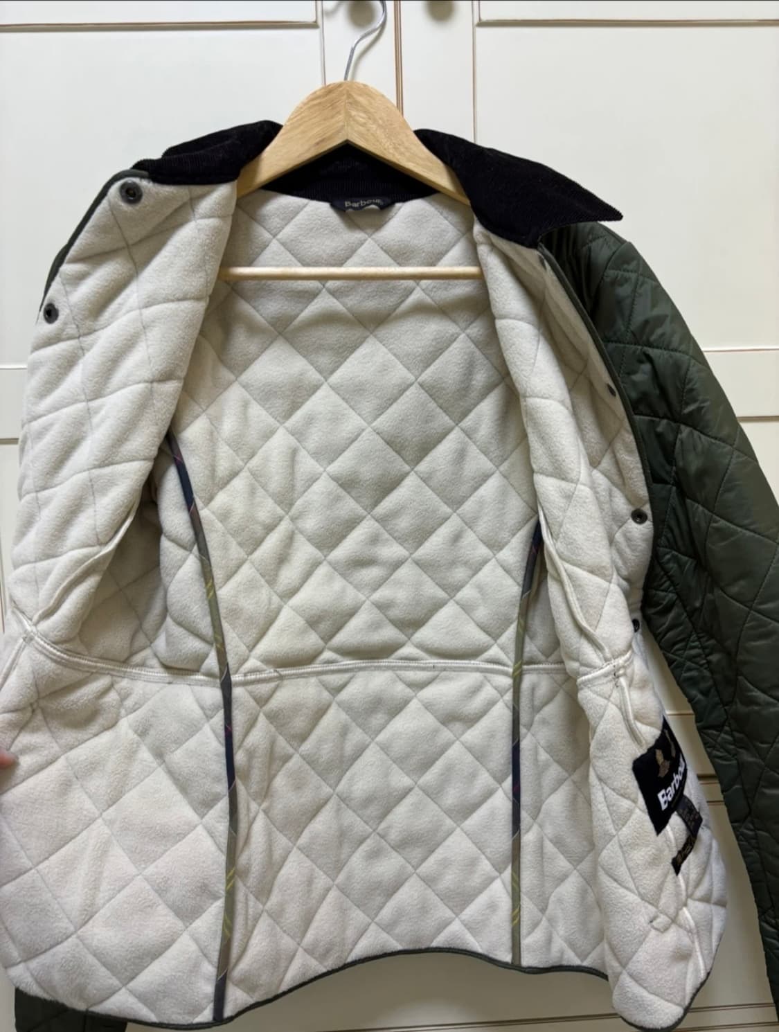 바버 퀼팅 자켓 상품이미지4