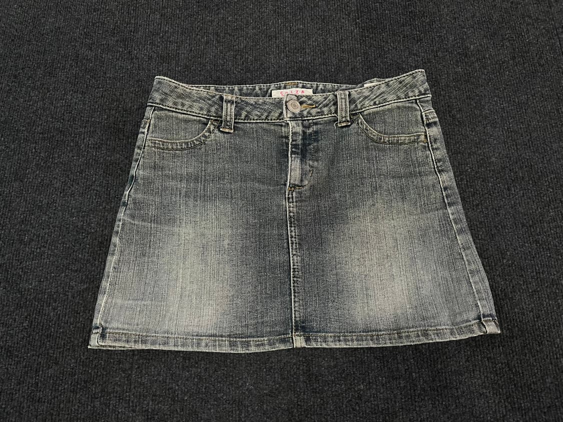 CALZA 데님 미니스커트 상품이미지1