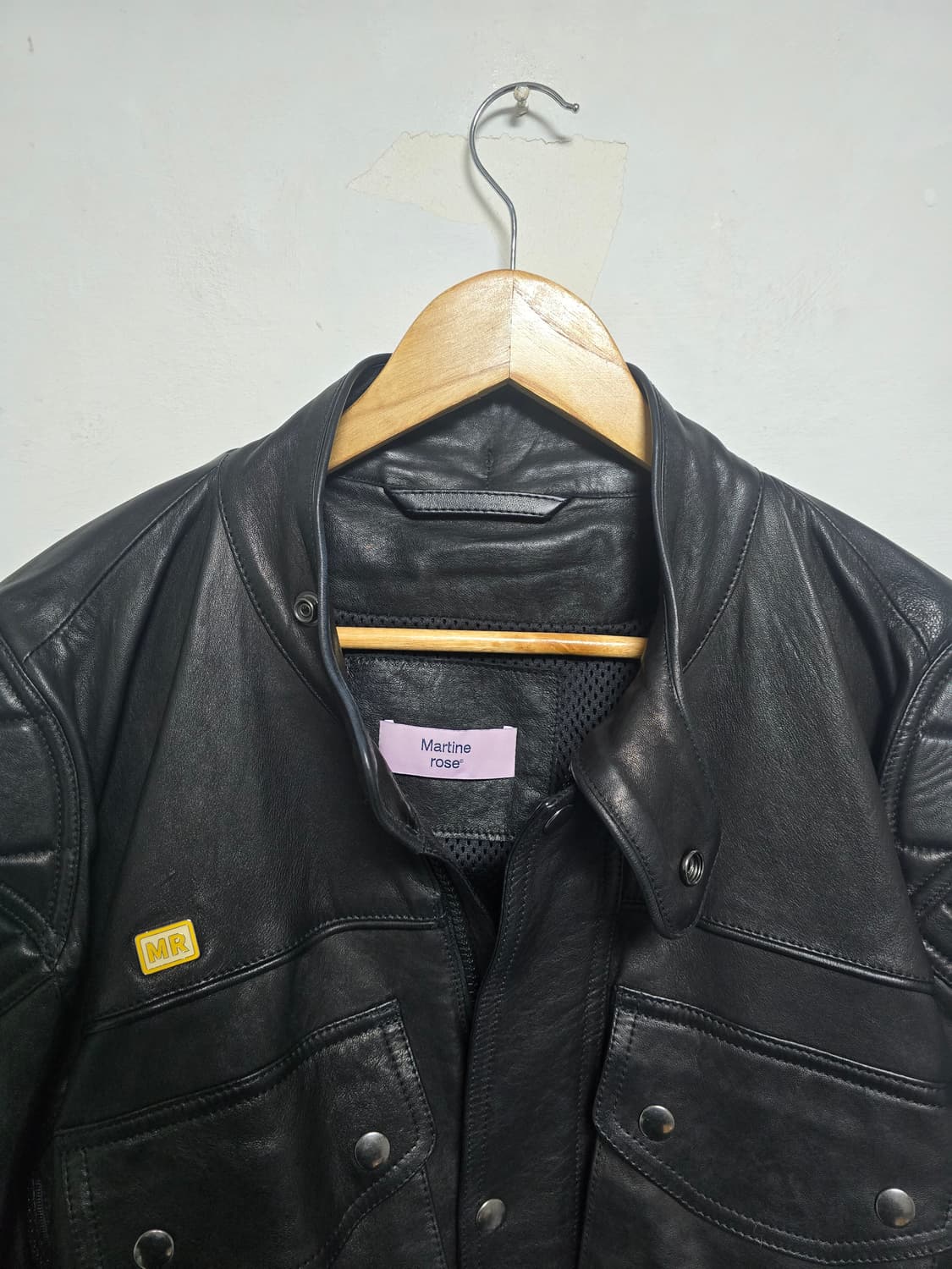 Martine Rose 리얼 양가죽 라이더 자켓 M  상품이미지3
