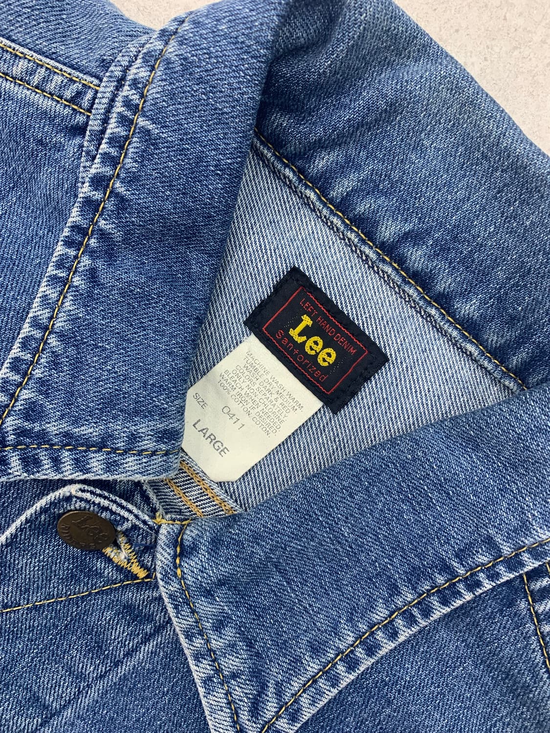 Lee 90s 0411 데님 트러커 자켓 상품이미지2